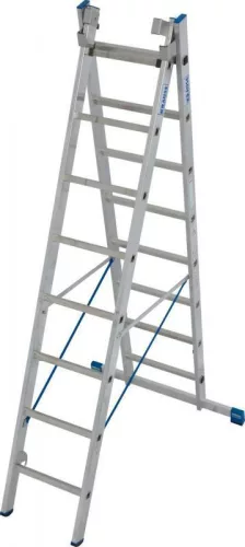 Krause STABILO létrafokos sokcélú létra, háromtagú 3x8 fokos, 133748