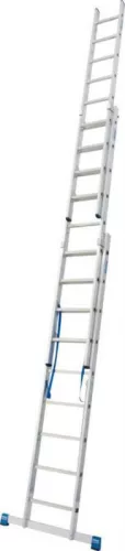Krause STABILO létrafokos sokcélú létra, háromtagú 3x9 fokos, 133755