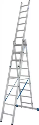 Krause STABILO létrafokos sokcélú létra, háromtagú 3x9 fokos, 133755