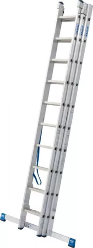 Krause STABILO létrafokos sokcélú létra, lépcsőfunkcióval, háromtagú 3x10 fokos, 133762