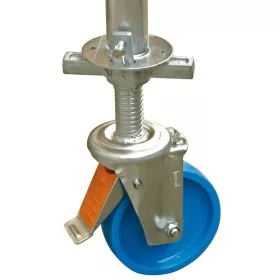   KRAUSE alu munkaállvány kerékkészlet, 1db 150 mm állítható magasságú, Krause 914101