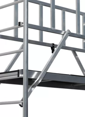 Krause Protec alu gurulóállvány, 5,3 m munkamagasság, Krause 940124