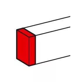 DLP végzáró 80x65 mm-es csatornához PVC