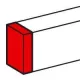 DLP végzáró 80x65 mm-es csatornához PVC