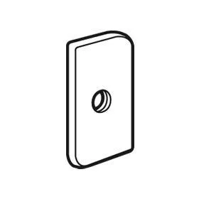   Csavaros adapter C profilú sínekhez, csavaros anya 6x10 CBL