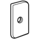Csavaros adapter C profilú sínekhez, csavaros anya 6x10 CBL