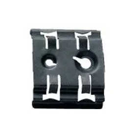   Csavaros fém adapter kalap sínekhez, 10mm széles, két menetes furattal
