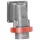 Hypra Dfrm-164k06 400V~ IP66/67-55 rögzíthető dugó