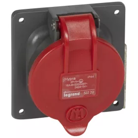 Hypra Dafbem-164k06 400V~ IP44 rögzíthető aljzat