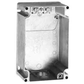 Hypra fém alapdoboz IP44 322/323/324 rögzíthető dugóhoz
