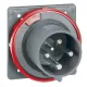 Hypra Dfrm-634k06 400V~ IP66/67 rögzíthető dugó