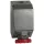 Hypra Dafbf-1253k06 400V~ IP66/67-55 rögzíthető aljzat