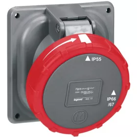 Hypra Dafb-1254k06 400V~ IP66/67-55 rögzíthető aljzat