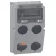 Hypra alapdoboz 370x230x181, 9 modul 4x16/32A
