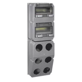 Hypra alapdoboz 740x230x181, 18 modul 6x16/32A