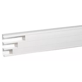   DLP antimikrobiális kábelcsatorna 180x50 mm, hajlékony fedéllel, 3 rekeszes, fehér