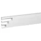 DLP antimikrobiális kábelcsatorna 180x50 mm, hajlékony fedéllel, 3 rekeszes, fehér