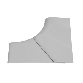   Állítható belső könyök: 80120° szürke 130×50 mm kábelcsatornához