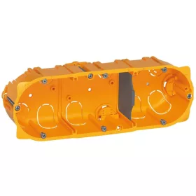   Batibox süllyesztődoboz gipszkartonfalba hármas doboz, 40mm mély