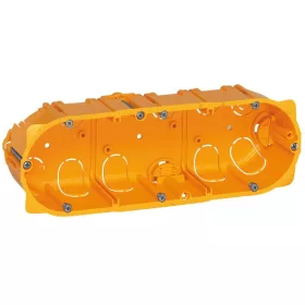  Batibox süllyesztődoboz gipszkartonfalba hármas doboz, 50mm mély