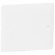 Batibox univerzális doboz fedél egyes, 80x80mm, négyzet
