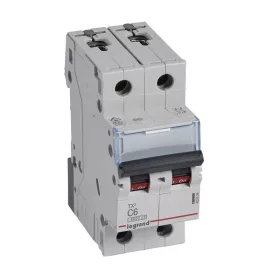 TX3 kismegszakító 2P C6 6000A/6kA BIC