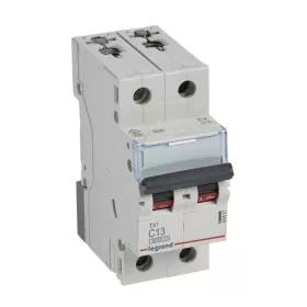 TX3 kismegszakító 2P C13 6000A/6kA BIC