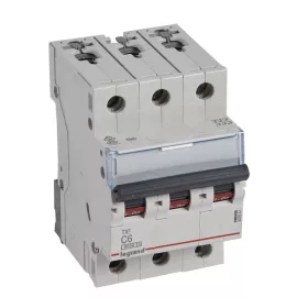 TX3 kismegszakító 3P C6 6000A/6kA BIC