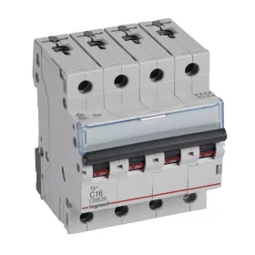 TX3 kismegszakító 4P C16 6000A/6kA BIC