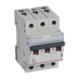 TX3 kismegszakító 3P D4 6000A/6kA BIC