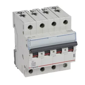 TX3 kismegszakító 4P D20 6000A/6kA BIC