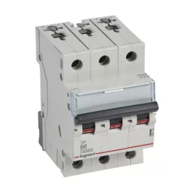 TX3 kismegszakító 3P B6 10000A/10kA BIC