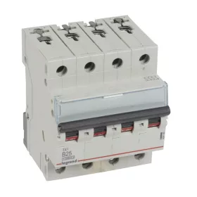 TX3 kismegszakító 4P B25 10000A/10kA BIC