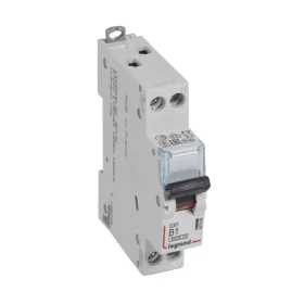 DX3 kismegszakító 1P+N B1 6000A/10kA