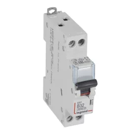 DX3 kismegszakító 1P+N B32 6000A/10kA