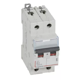 DX3 kismegszakító 2P B3 6000A/10kA