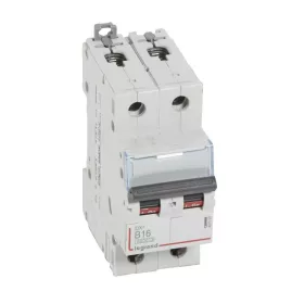 DX3 kismegszakító 2P B16 6000A/10kA