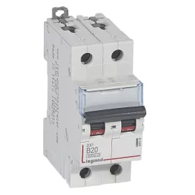 DX3 kismegszakító 2P B20 6000A/10kA