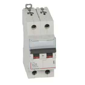 DX3 kismegszakító 2P B25 6000A/10kA
