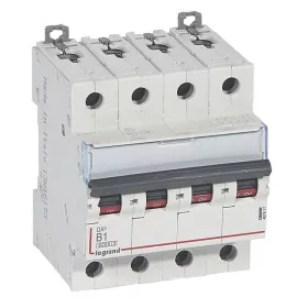 DX3 kismegszakító 4P B1 6000A/10kA