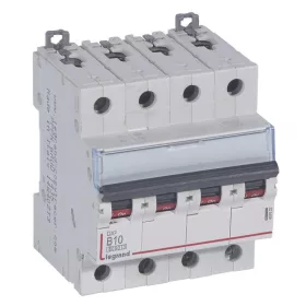 DX3 kismegszakító 4P B10 6000A/10kA