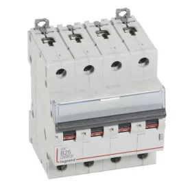 DX3 kismegszakító 4P B25 6000A/10kA