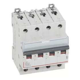 DX3 kismegszakító 4P B32 6000A/10kA