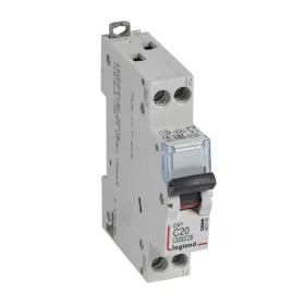 DX3 kismegszakító 1P+N C20 6000A/10kA