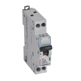 DX3 kismegszakító 1P+N C25 6000A/10kA