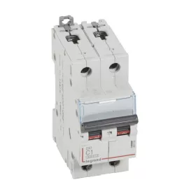 DX3 kismegszakító 2P C1 6000A/10kA
