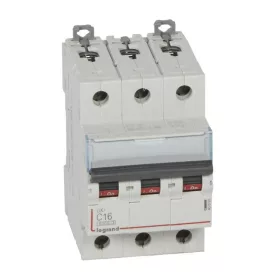 DX3 kismegszakító 3P C16 6000A/10kA