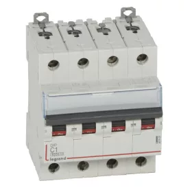 DX3 kismegszakító 4P C1 6000A/10kA