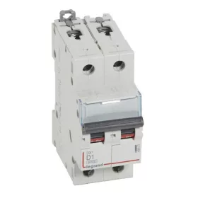 DX3 kismegszakító 2P D1 6000A/10kA