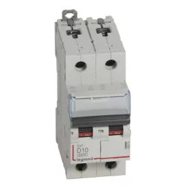 DX3 kismegszakító 2P D10 6000A/10kA